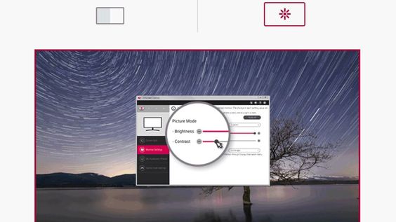 Màn hình LG 27MP500 - Cài đặt giao diện người dùng dễ dàng